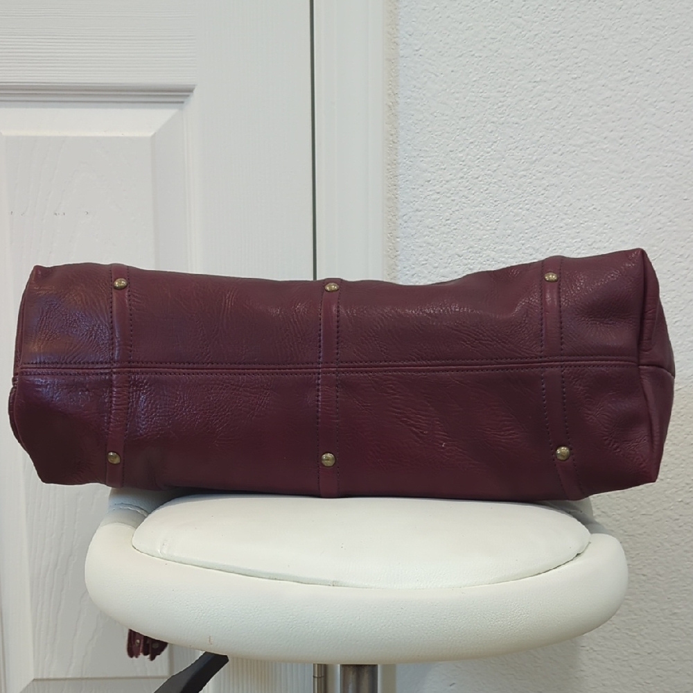 Kale: Gorgeous Barely Used Tote Bag Genuine Leather - Picture 6 of 7